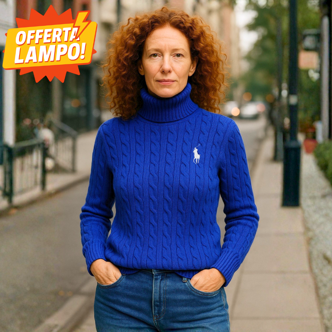 Maglione Ralph collo alto