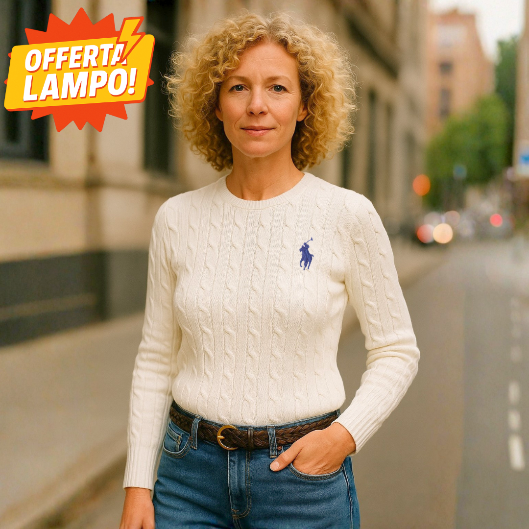 Maglione Ralph Intrecciato