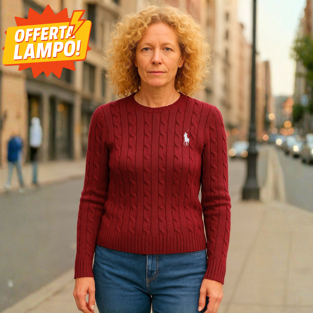 Maglione Ralph Intrecciato